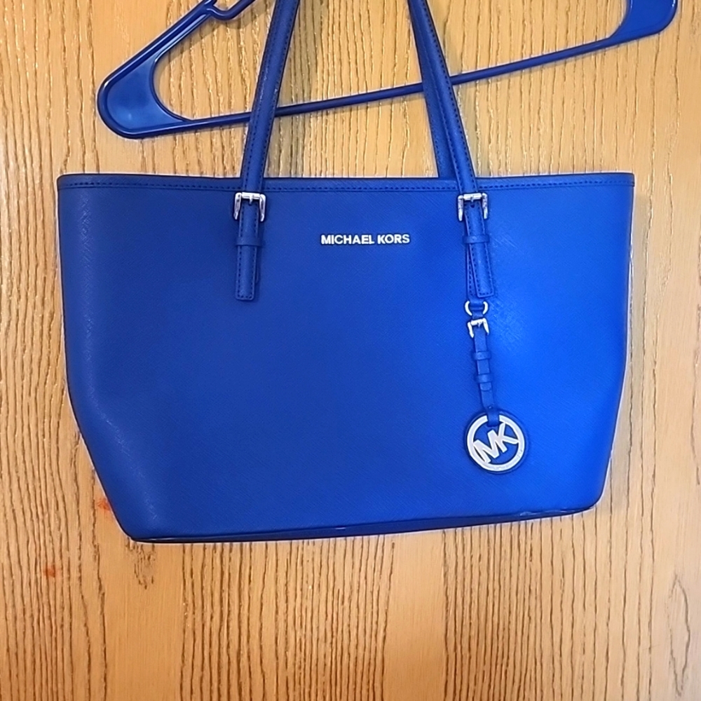 Michael Kors Blue Handbag